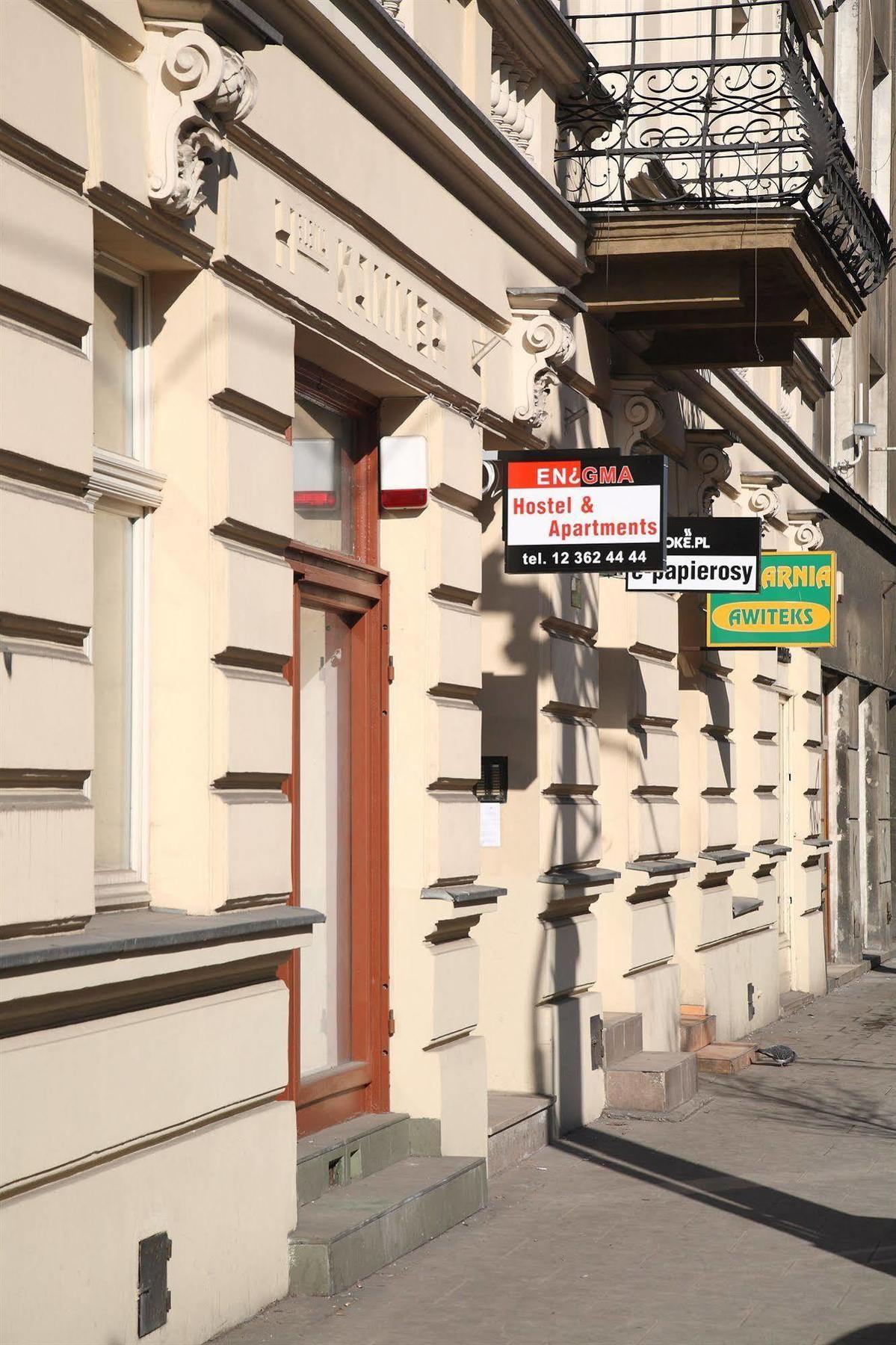 Enigma Hostel Krakau Exterior foto